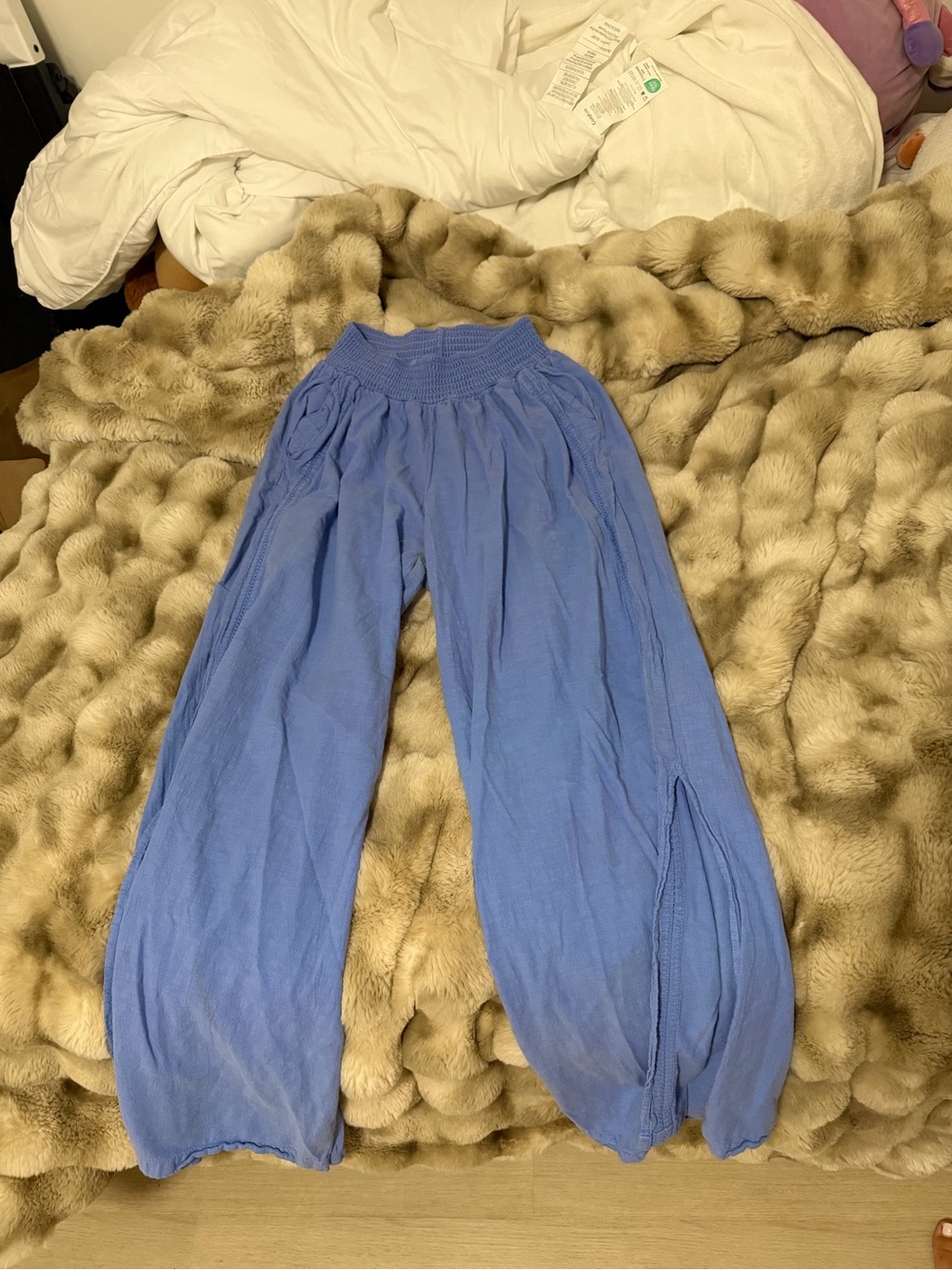 Blue Linen pants